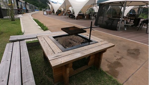 川原湯温泉駅キャンプ場